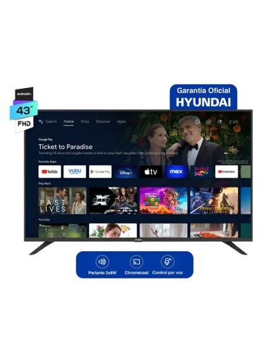 SMART TV HYUNDAI 43" HYLED-43FHD7A FULL HD...