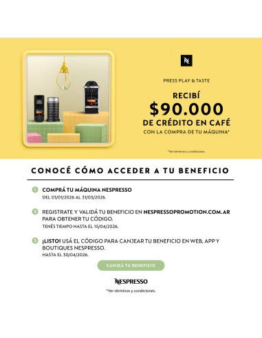 CAFETERA NESPRESSO ESSENZA MINI CON AEROCCINO
