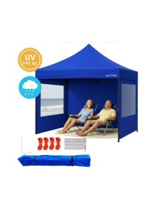 GAZEBO PLEGABLE GADNIC GAZEBO01 3x3MT CON PAREDES