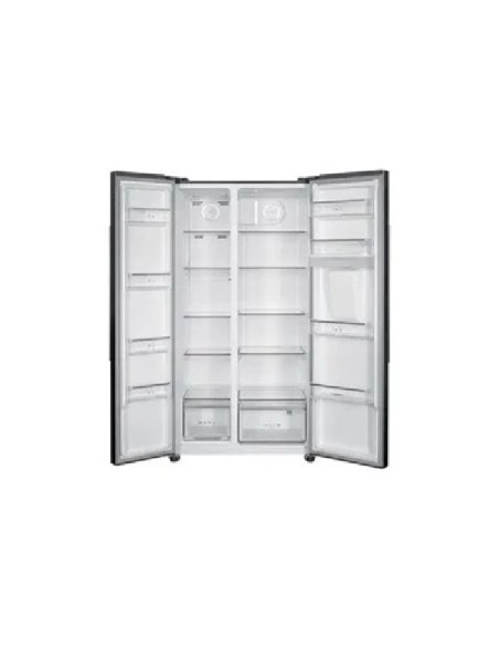 HELADERA BÖHER BOH-SBS55ID SIDE BY SIDE NO FROST INVERTER INOXIDABLE 472LT