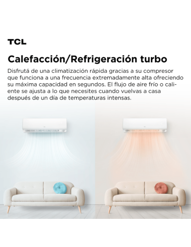 SPLIT TCL ON/OFF  TACA-3350FCSD/EL5-SK 3300W F/C
