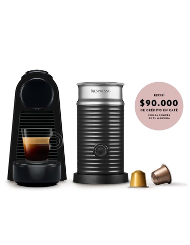 CAFETERA NESPRESSO ESSENZA MINI CON AEROCCINO