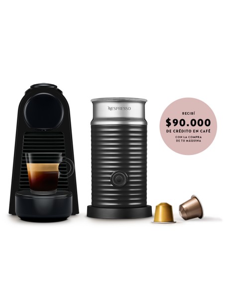 CAFETERA NESPRESSO ESSENZA MINI CON AEROCCINO