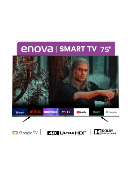 SMART TV ENOVA 75" TE75UG10-TDF FHD