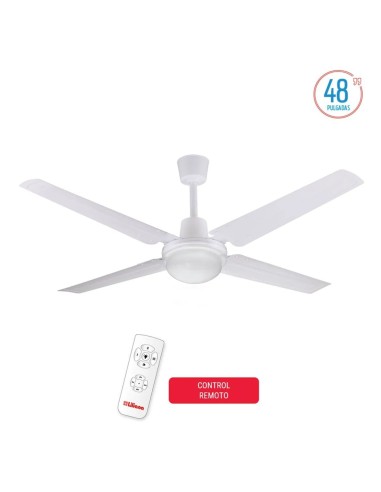 VENTILADOR DE TECHO LILIANA VTHB114R CON...