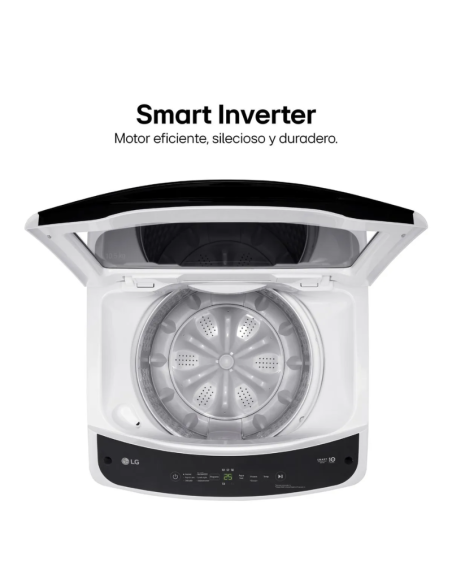 LAVARROPAS AUTOMÁTICO LG INVERTER WT11WVTB  BLANCO 10.5KG