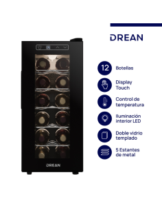 CAVA DE VINOS DREAN CVDR12CN0 12 BOTELLAS