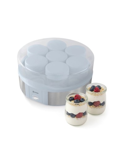 YOGURTERA SUONO HOG0251CEL CON 7 VASOS DE VIDRIO