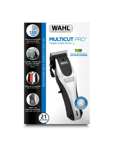 CORTACABELLO WAHL MULTICUT CLIPPER RECARGABLE