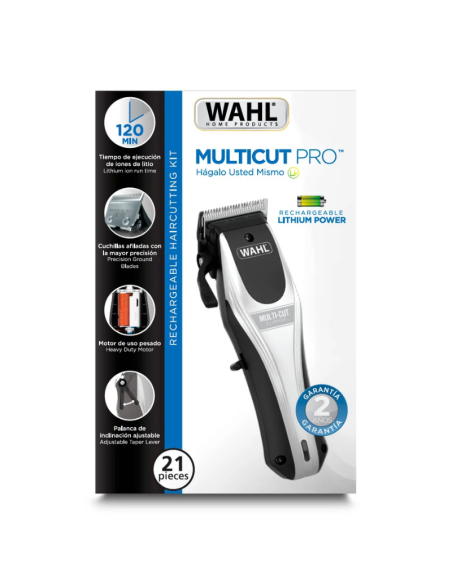 CORTACABELLO WAHL MULTICUT CLIPPER RECARGABLE