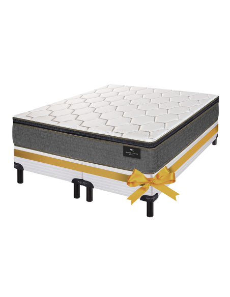 COLCHÓN + SOMMIER DE REGALO KING KOIL CREATION RESORTES 180X200