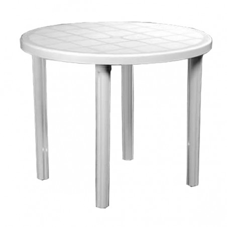 JUEGO DE JARDÍN VOSS MESA ANTILLA REDONDA + 4 SILLAS