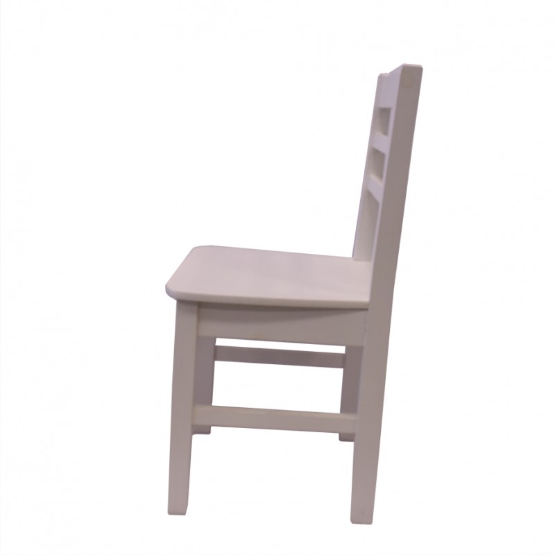 SILLA SOL LUSTRADA BLANCA