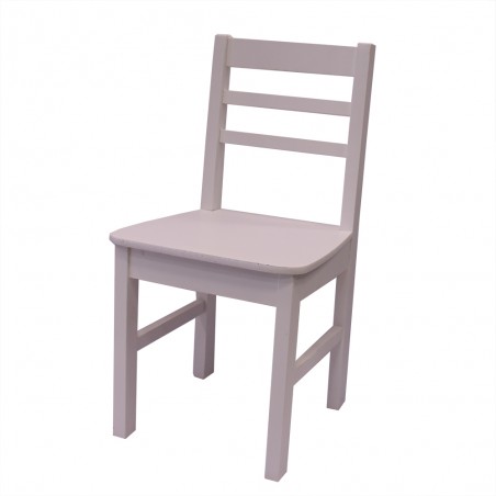 SILLA SOL LUSTRADA BLANCA