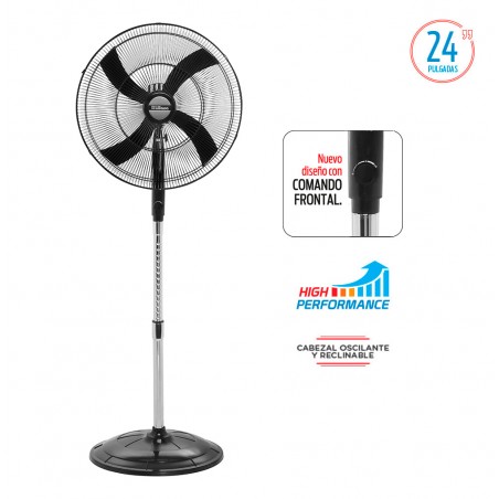 VENTILADOR DE PIE LILIANA 24" VPHP2416