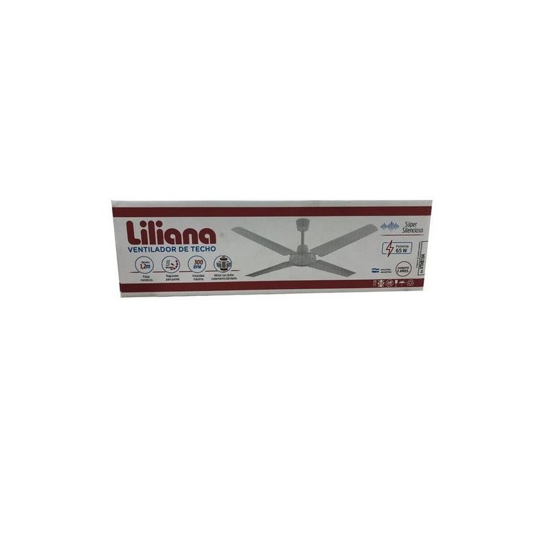 VENTILADOR DE TECHO LILIANA VTHB104 SV